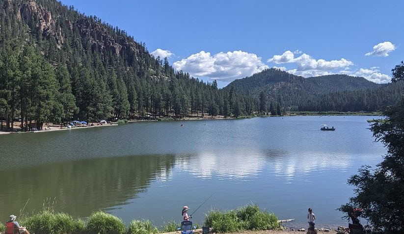 Fenton Lake State Park, New Mexico, USA